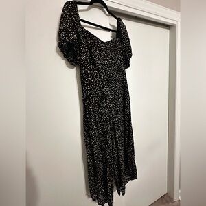 Miami Black and Tan Speckled jumpsuit - size 1x